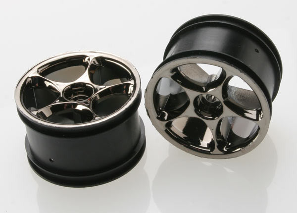 TRAXXAS 2472A Black Chrome Tracer 2.2 Wheels Rear