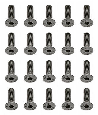 ASSOCIATED 25202 3x10mm Flat Head Countersunk