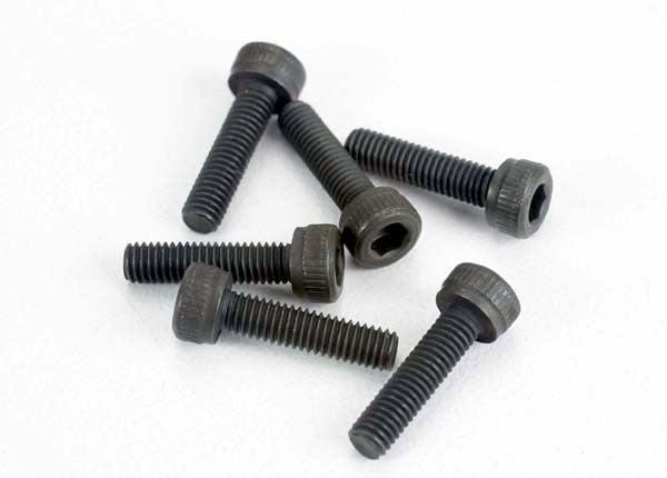 TRAXXAS 2584 Head screws, 3x12mm cap-head machine (hex drive) (6) (TRX 2.5, 2.5R, 3.3)
