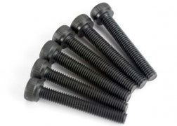 TRAXXAS 2585 Cylinder head bolts, marine 3x20mm CS (6) (TRX 2.5)