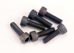 TRAXXAS 2587 Screws, 3x10mm cap head machine (6) no washer m3x10