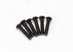 TRAXXAS 2589 Screws, 4x20mm button-head machine (hex drive) (6)