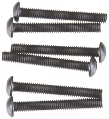TRAXXAS 2591 Screws, 3x23mm button-head machine (hex drive) (6): STAMPEDE 4X4