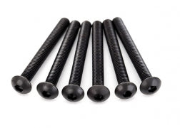 TRAXXAS 2595 Screws, 4x35mm button-head machine (hex drive) (6) MAXX