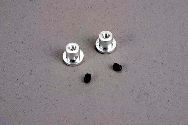 TRAXXAS 2615 Wing buttons (2)/ set screws (2)/ spacers (2)/ 3x8mm CS (2)