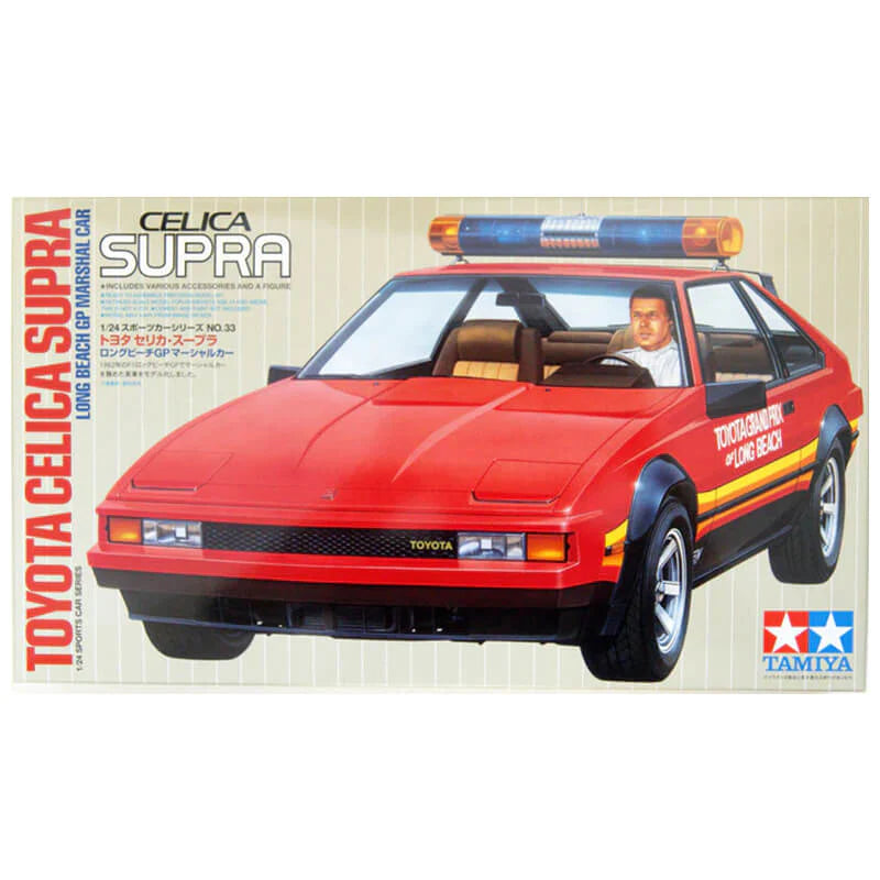 TAMIYA 24033 1/24 Toyota Celica Supra Long Beach GP Marshal Car