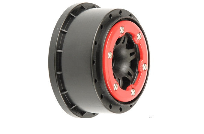 PROLINE 2714-04 Split Six Bead-Loc Front Red/Black Slash