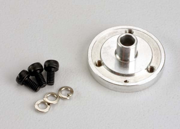 TRAXXAS 2724 Aluminum thrust washer retainer/screws (3)/lockwashers (3)