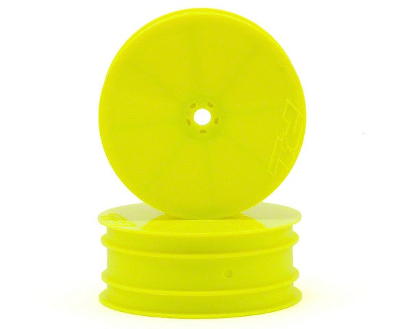PROLINE 2734-02 Velocity 2.2 Hex Wheel Front Yellow TLR 22 *DISC*