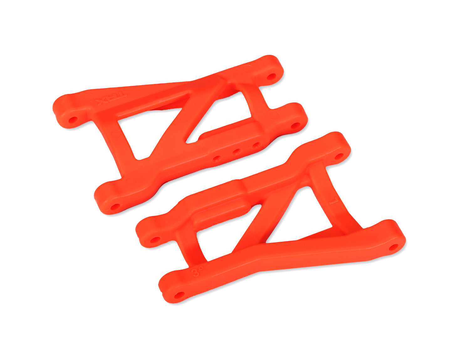 TRAXXAS 2750T Suspension arms, orange, rear (left & right), heavy duty (2)