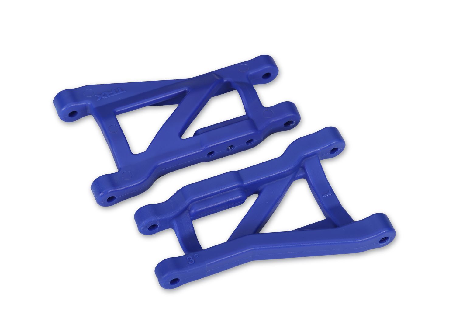 TRAXXAS 2750X Suspension arms, blue, rear (left & right), heavy duty (2)