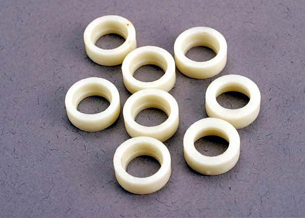 TRAXXAS 2769 Bearing adapters (8) (allows use of lighter 5x8mm bearings in place of 5x11mm bearings)
