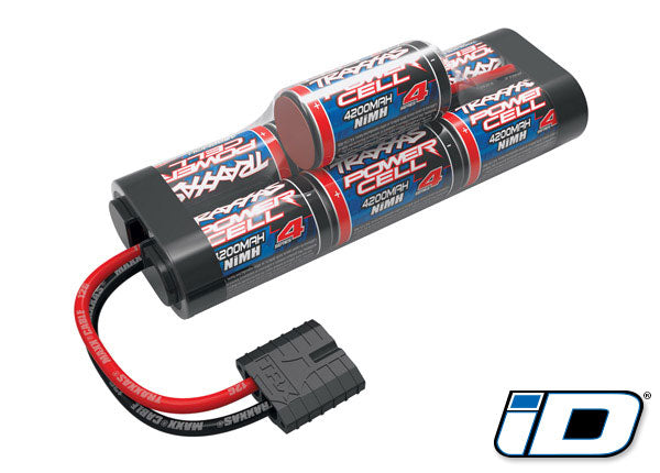 TRAXXAS 2951X Battery, Series 4 Power Cell, 4200 mAh NiMH 7C hump 8.4V