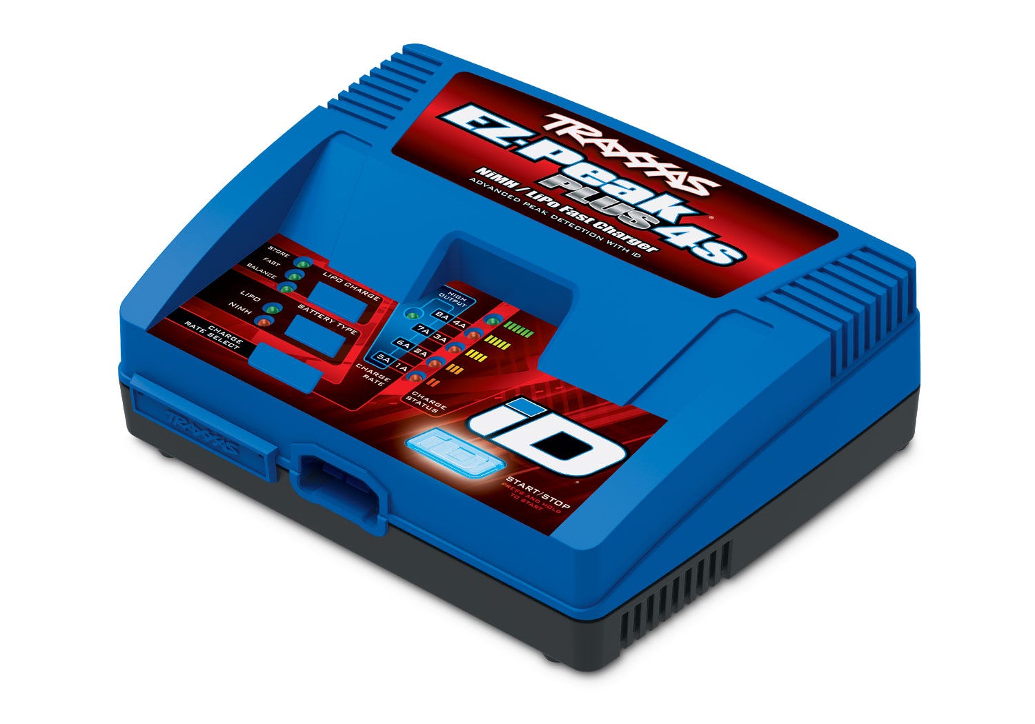 TRAXXAS 2981 Charger, EZ-Peak® Plus 4s, 8 amp, NiMH/LiPo with iD® Auto Battery Identification