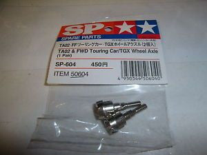 TAMIYA 50604 Wheel Axle TA02 & FWD Touring Car/TGX *DISC*