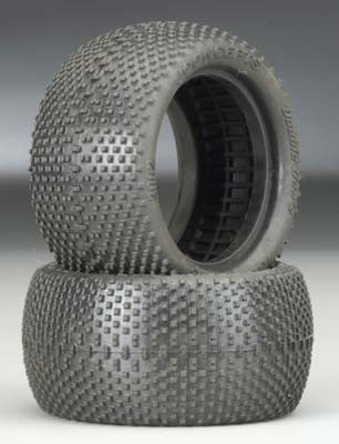 JCONCEPTS 3002-02 Double Dee's Rear Buggy Tire Green 2.2 (2)