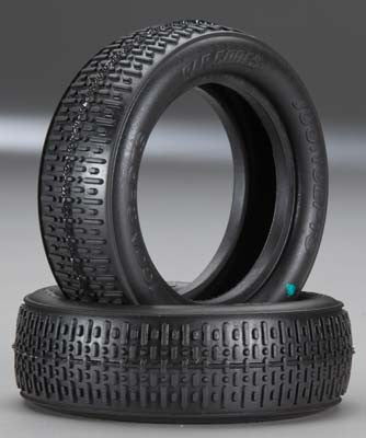 JCONCEPTS 3017-02 Bar Codes 2.2 Buggy Front Tire Green (2)