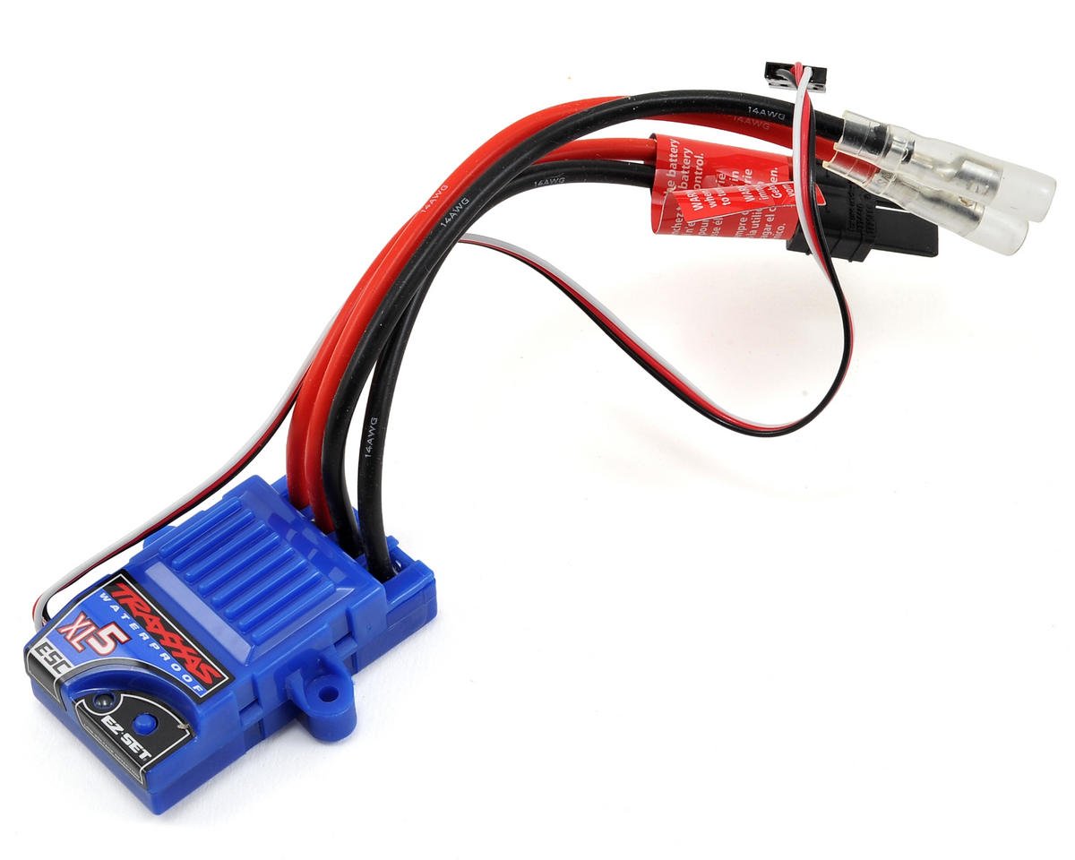 TRAXXAS 3018R XL-5 Waterproof ESC w/Low Voltage Detection