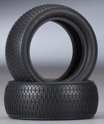 JCONCEPTS 3020-05 Bar Codes 2.2 1/10 4WD Tire Front Gold (2)