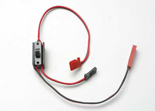 TRAXXAS 3035 Wiring Harness for RX Power Pack Revo (includes on/off switch and charge jack)