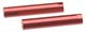 AXIAL AX30452  Threaded Aluminum Pipe 6x33mm Red *DISC*