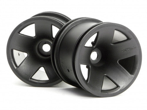 HPI 3046 Type F5 Truck Wheel Rear Black *DISC*