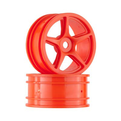 ASSOCIATED 31466 5-Spoke Wheel Orange *DISC*