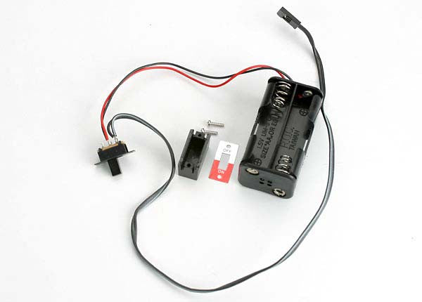 TRAXXAS 3170 Battery holder, 4-cell/ on-off switch *DISC*