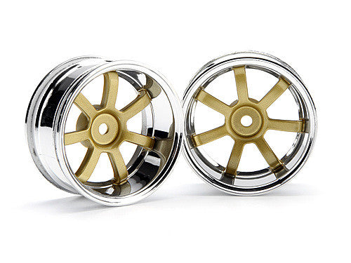 HPI 3321 Rays Gram Lights 57S-PRO Chrome/Gold 9mm Offset