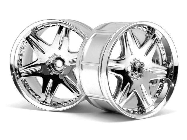 HPI 3345 LP35 Wheel Work LS406 Chrome *DISC*