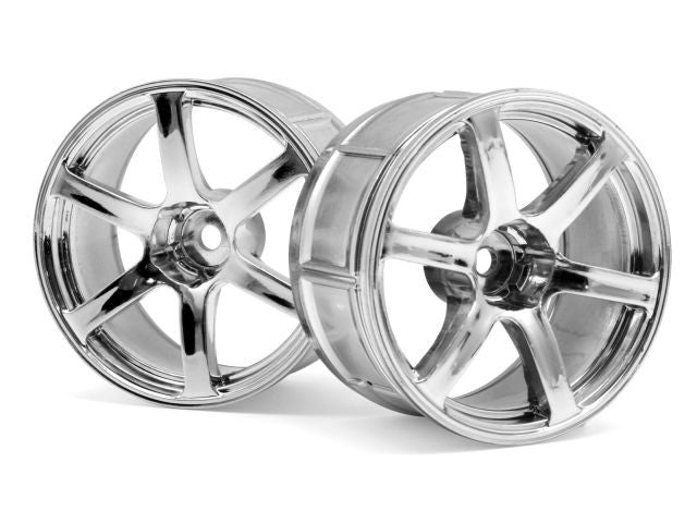 HPI 33466 LP32 Wheel Yokohama AVS Model T6 Chrome