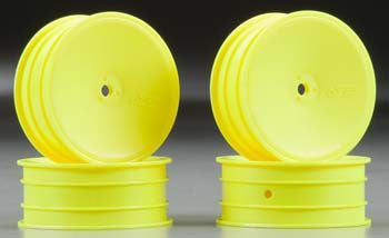 JCONCEPTS 3347Y Mono B4.1/RB5 12mm Front Wheel Yellow (4)
