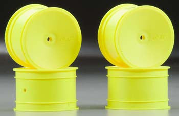 JCONCEPTS 3348Y Mono B4.1/B44.1/RB5 12mm Rear Wheel Yellow (4)