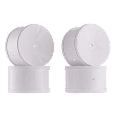 JCONCEPTS 3363W 1/10 Bullet 60mm Rear Wheel White (4) B5/RB6