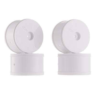 JCONCEPTS 3366W 1/10 Bullet 60mm Rear Wheel White (4) TLR22/22-4