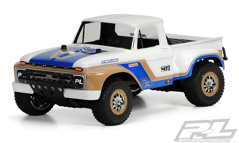 PROLINE 3408-00 1966 Ford F-100 Clear Body Slash/Slash 4x4/SC10