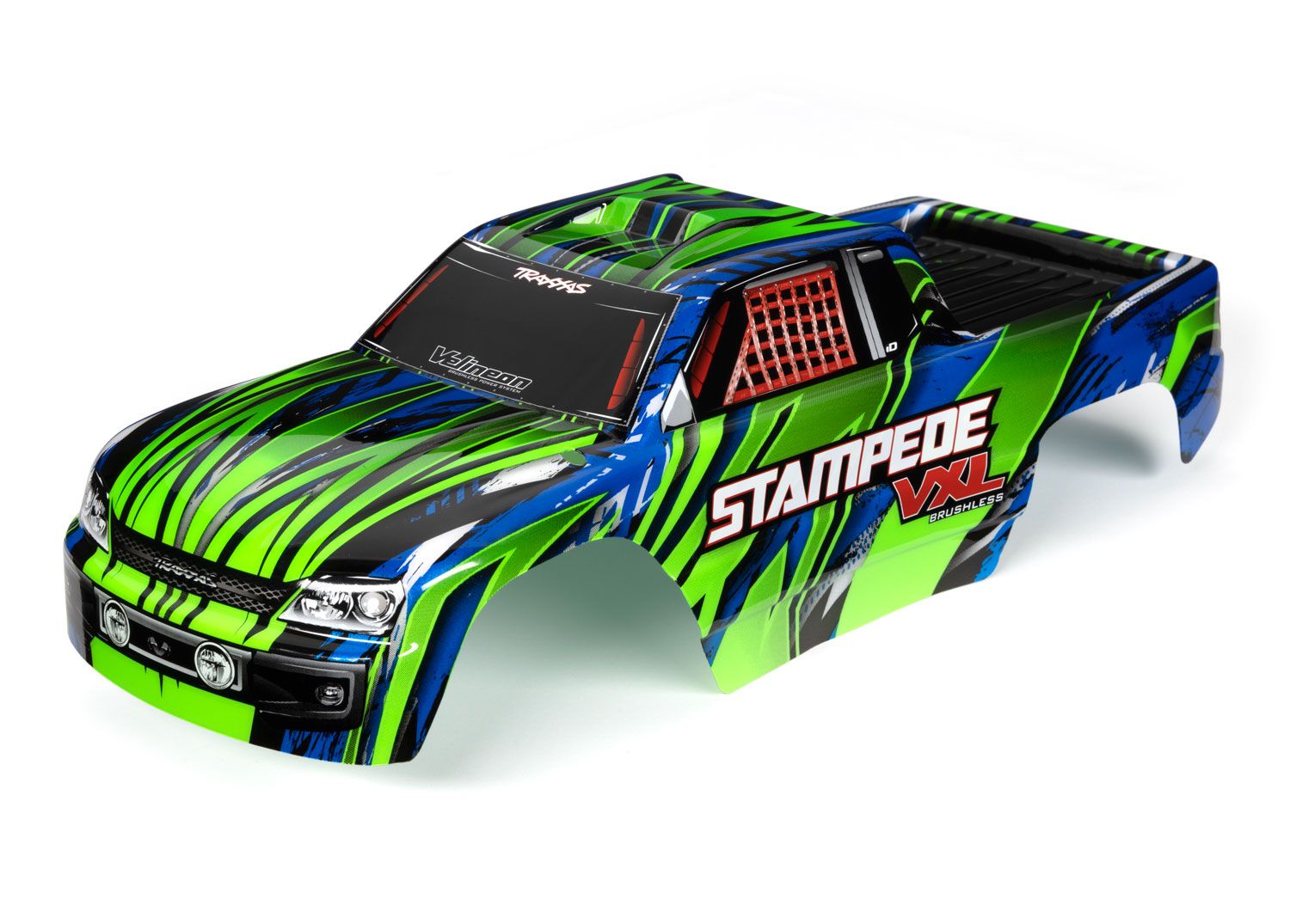 TRAXXAS 3620 Body, Stampede® VXL, (painted, decals applied)