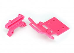 TRAXXAS 3621P Bumper Front/Bumper Mount Front/4x23mm (2) Pink