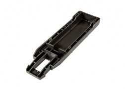 TRAXXAS 3622X Main chassis black 164mm long battery compartment fits both flat and hump style battery packs use only with #3626R ESC mounting plate