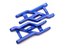 TRAXXAS 3631A Suspension arms, front (blue) (2) (heavy duty, cold weather material)