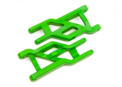 TRAXXAS 3631G Suspension arms, front green (2) heavy duty, cold weather material