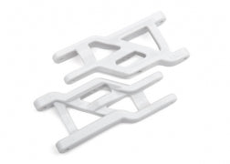TRAXXAS 3631L Suspension arms, front white (2) heavy duty, cold weather material