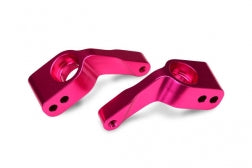 TRAXXAS 3652P Stub Axle Carriers Aluminum Pink w/ 5x11mm Ball Bearing (4)