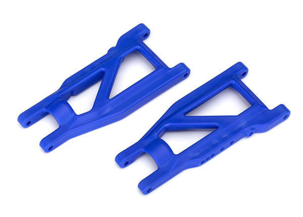 TRAXXAS 3655P Suspension arms blue front / rear left &amp; right (2) heavy duty cold weather material