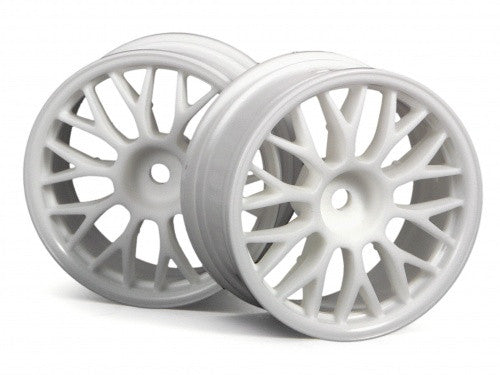 HPI 3715 Mesh Wheel 26mm White 3mm *DISC*