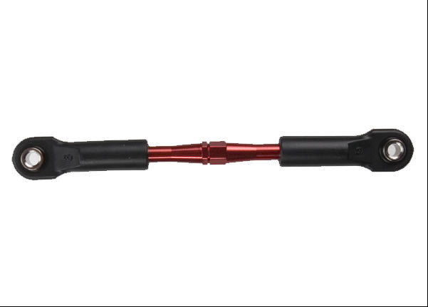 TRAXXAS 3738 Turnbuckle, aluminum (red-anodized), camber link, rear, 49mm (1) (assembled with rod ends & hollow balls)(See part 3741X for complete camber link set): STAMPEDE 2WD