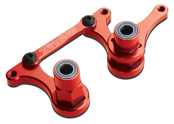 TRAXXAS 3743X Anodized Aluminum Steering Bellcranks Red