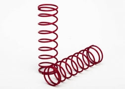 TRAXXAS 3758R Springs, front (red) (2)