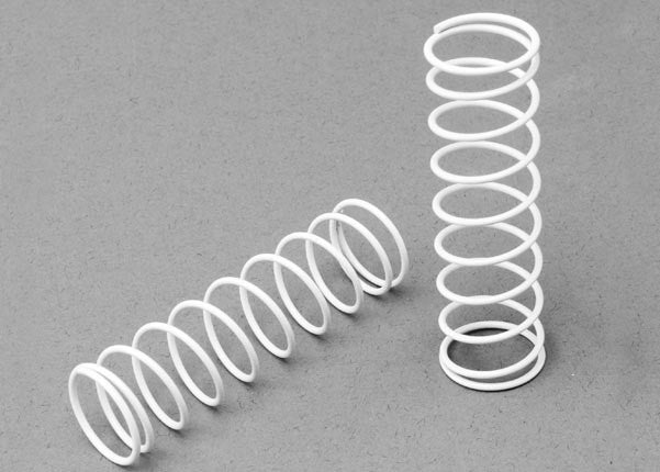 TRAXXAS 3758X Springs, front (white) (2): STAMPEDE 2WD, STAMPEDE 4X4