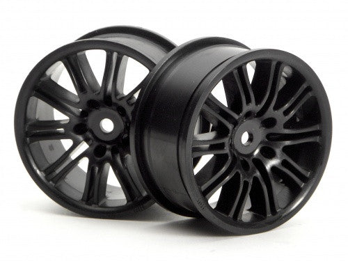 HPI 3771 10-Spoke Sport Wheel 26mm Black *DISC*
